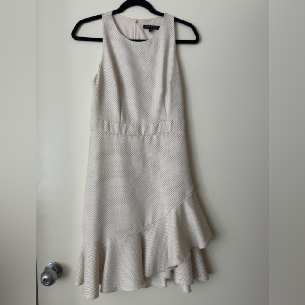Banana Republic Cream High Low Dress